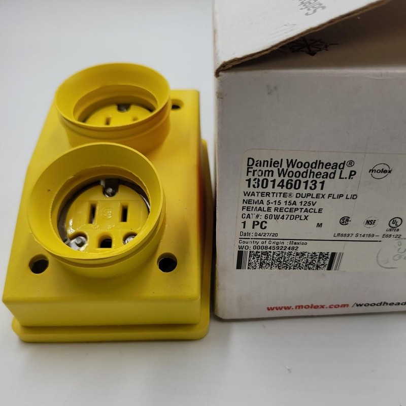 Woodhead 1301460131 Female Receptacle *new in box*