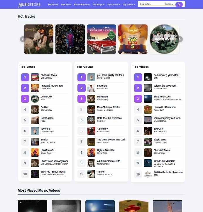 🎵 Turnkey Digital Music & Media Affiliate Website – Apple, Amazon