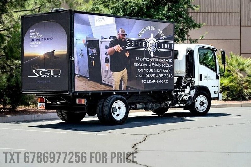 Digital Advertising Truck Led billboard Truck P5 All Weather Proof Turn Key gallery