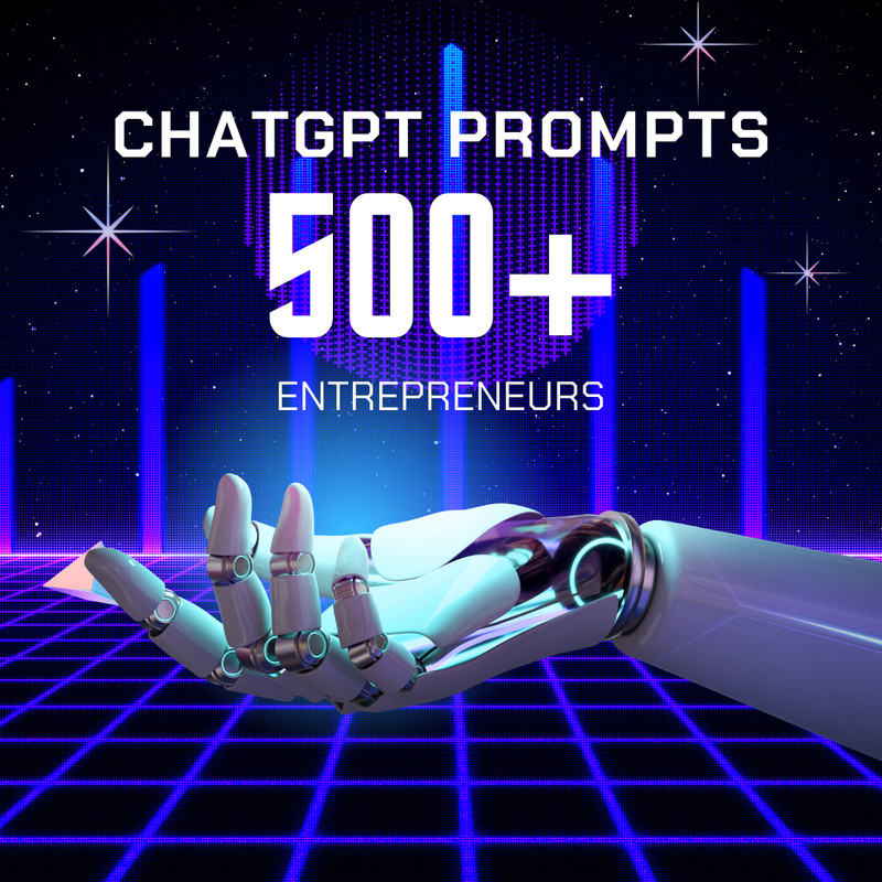 500+ ChatGPT Prompts Entrepreneurs in English with PLR Rights