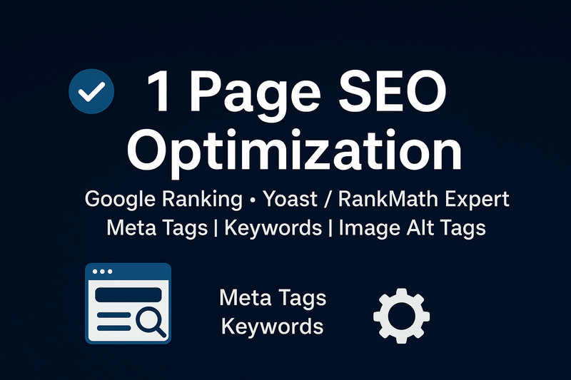 Google Ranking SEO Service | On-Page Optimization | WordPress Yoast Expert gallery