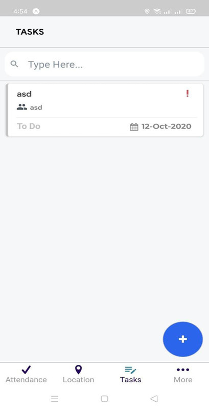 Employee Attendance Tracker EMS | Employee Android + iOS App | React Native gallery