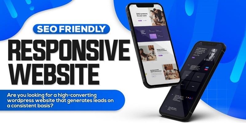 Responsive,SEO Friendly, WordPress Website Design (Get in touch before ordering)