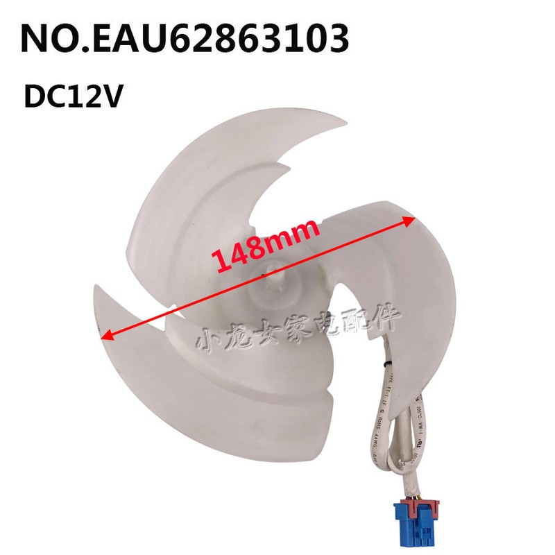 RDD002X46 EAU62863103 DC12V 1A 148MM for LG Refrigerator cooling fan gallery