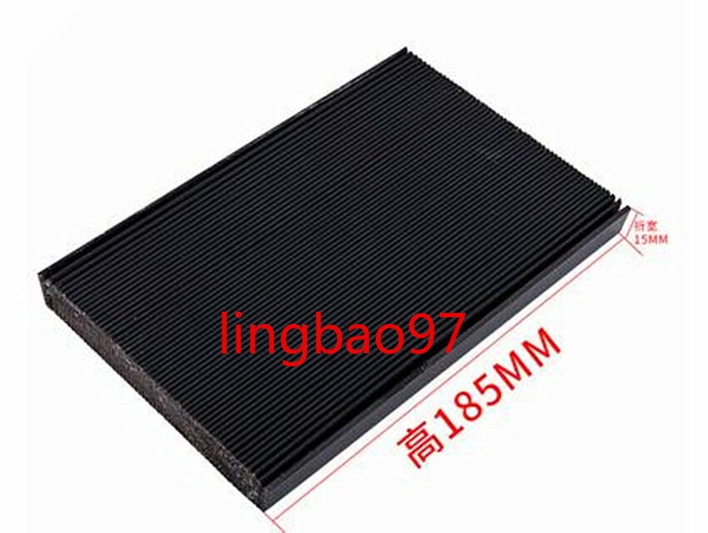 Flexible CNC Engraver Machine Protective Flat Accordion Bellows Cover Tool 200mm gallery