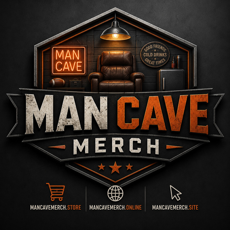 ManCaveMerch Domain Bundle | .STORE .ONLINE .SITE | Premium Brand Package | HOT$