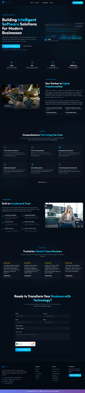 Software Company Website Template | IT Consulting Landing Page | Digital Agency  gallery