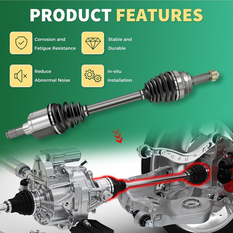 NCV69164XDP CV Axle Front Left Right for Sequoia 2008-2022 Tundra 2007-2021 gallery