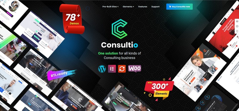 Best Wordpress Theme Consultio – Corporate Consulting WordPress Theme gallery