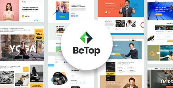 BeTop GPL – WordPress Theme for Business, Yoga, Gym, Fitness, Health & Life Coa