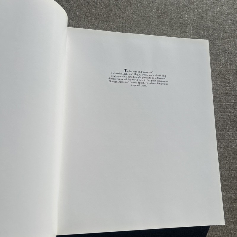 Industrial Light Magic The Art of Special Effects by Thomas G Smith Book First gallery