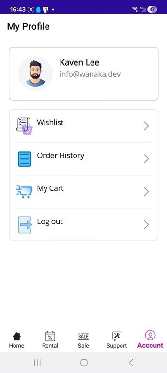Equipment Rental Mobile app / (Android/iOS) gallery