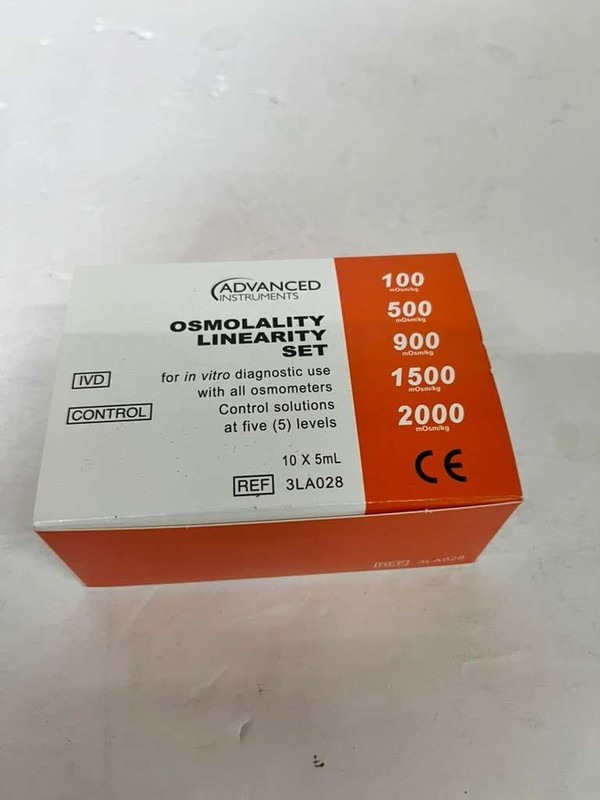 smolality Linearity Set, 100-2,000 mOsm/kg H2O, 5x2x2ml ampules gallery