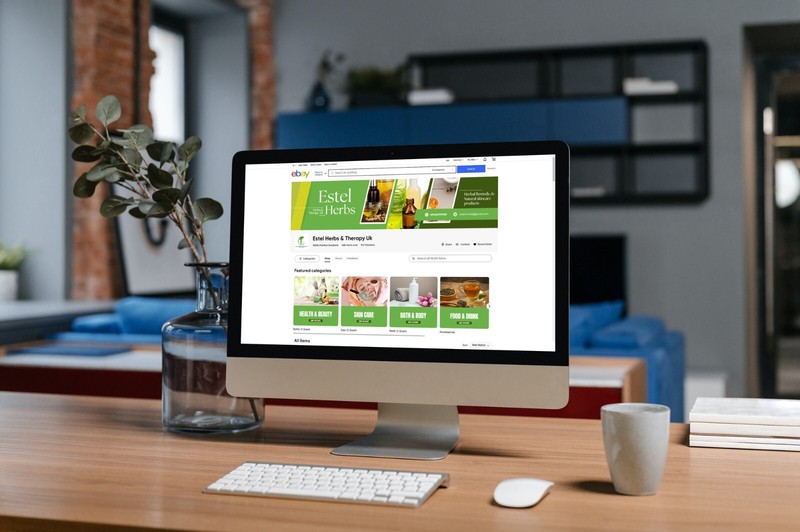 ebay SEO listing template, free logo design and 30 sec video ad for ebay store gallery