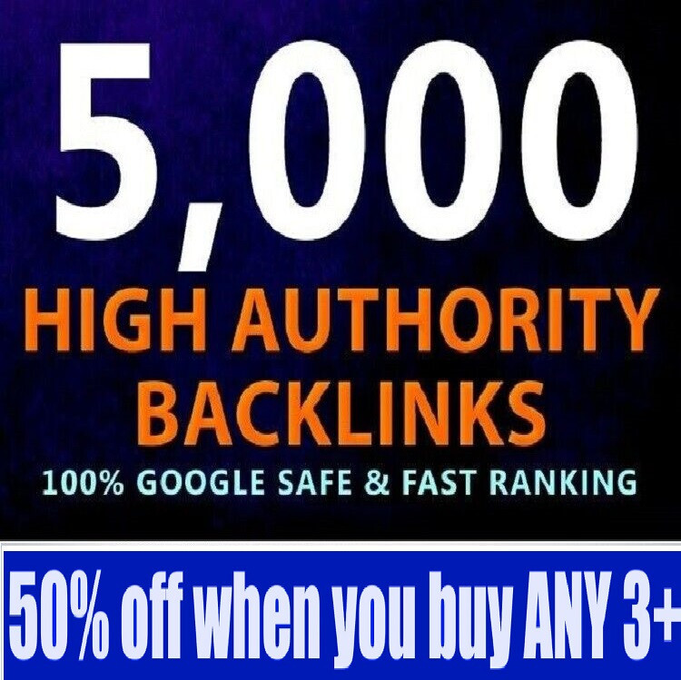 5100 Contextual Dofollow Backlinks / SEO Link Building Service
