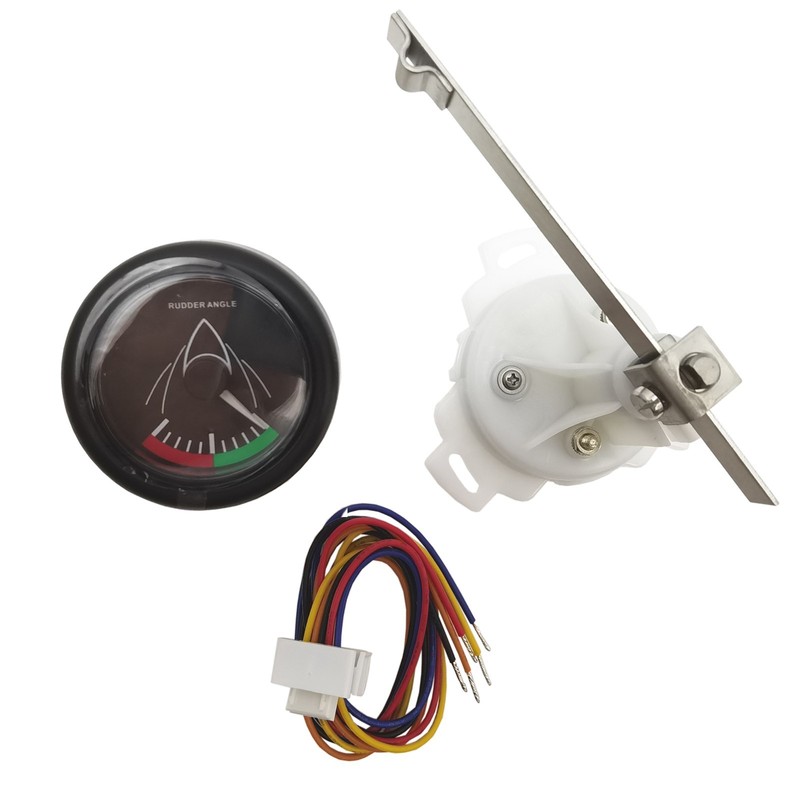 Rudder Angle Indicator Rudder Angle Meter With Marine Boat Rudder Sensor 12V/24V gallery