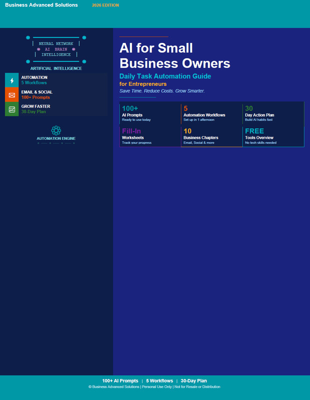 AI for Small Business 100+ ChatGPT Prompts Automation Guide Digital Download gallery