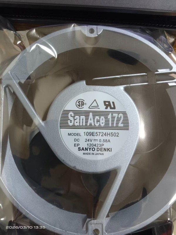 Original SANYO San Ace 172 109E5724H502 fan DC24V 0.58A 172*150*51MM