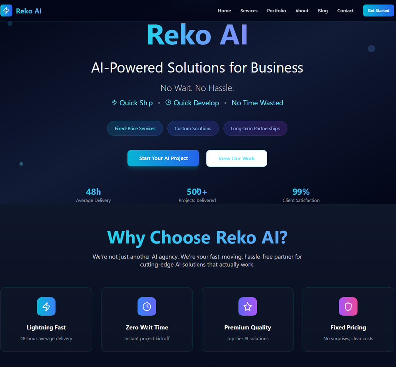 Custom Business & SaaS Website – AI-Powered, Passive Income Business Website