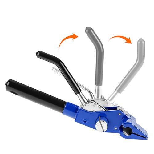 QWORK Stainless Steel Cable Tie Gun Banding Tool Strapping Tensioner 4-20mm gallery