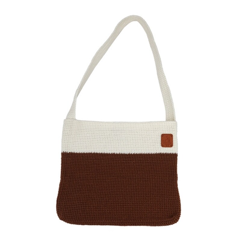 DIY Crochet Starter, DIY Crochet Shoulder Bag Kits Include Crochet Hook, Yarns,