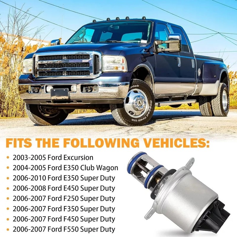 6.0 Valvula Powerstroke Egr Para Ford F250 F350 F450 F550 Super Duty E350 E45... gallery