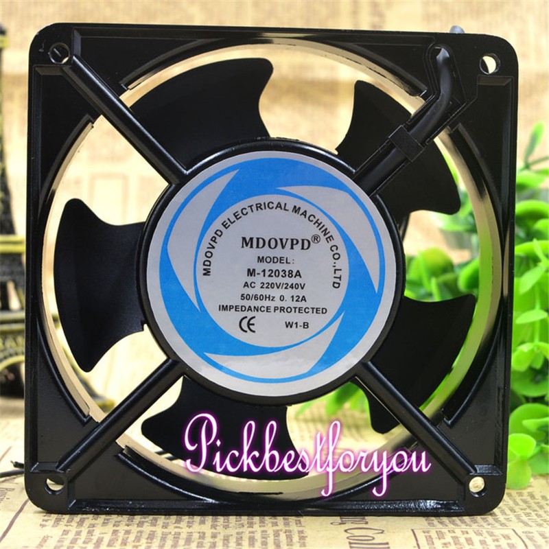 MDOVPD M-12038A fan 12038 220V/240V 0.12A wire #M3744 QL gallery