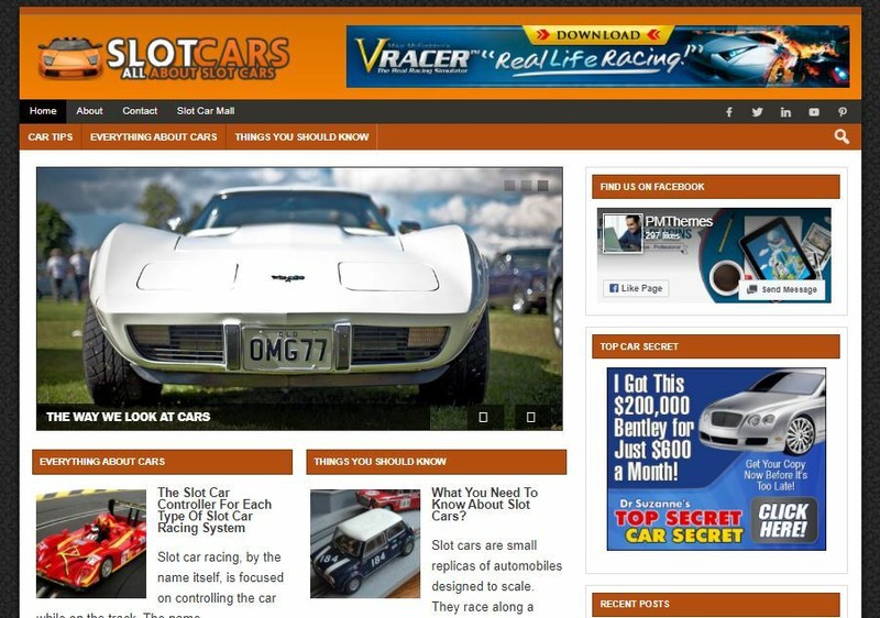 Slot Cars and Automobile Niche Website | Profitable Home-Based Business