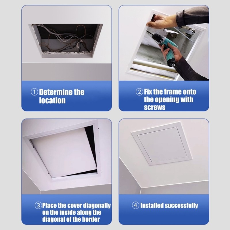 Universals Push Type Inspection Port Plastic Removable Inspection Hole gallery