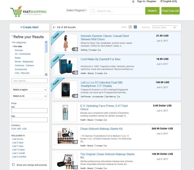 Classified Website For Sale – Free Install + Hosting
