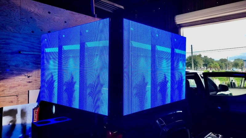 Start your Advertising business, 3 - P3.9 LED Screen Cage setup!! gallery