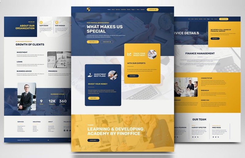 Lawyers, Law, Attorney, Justice & Tax Website Professional Responsive Website gallery