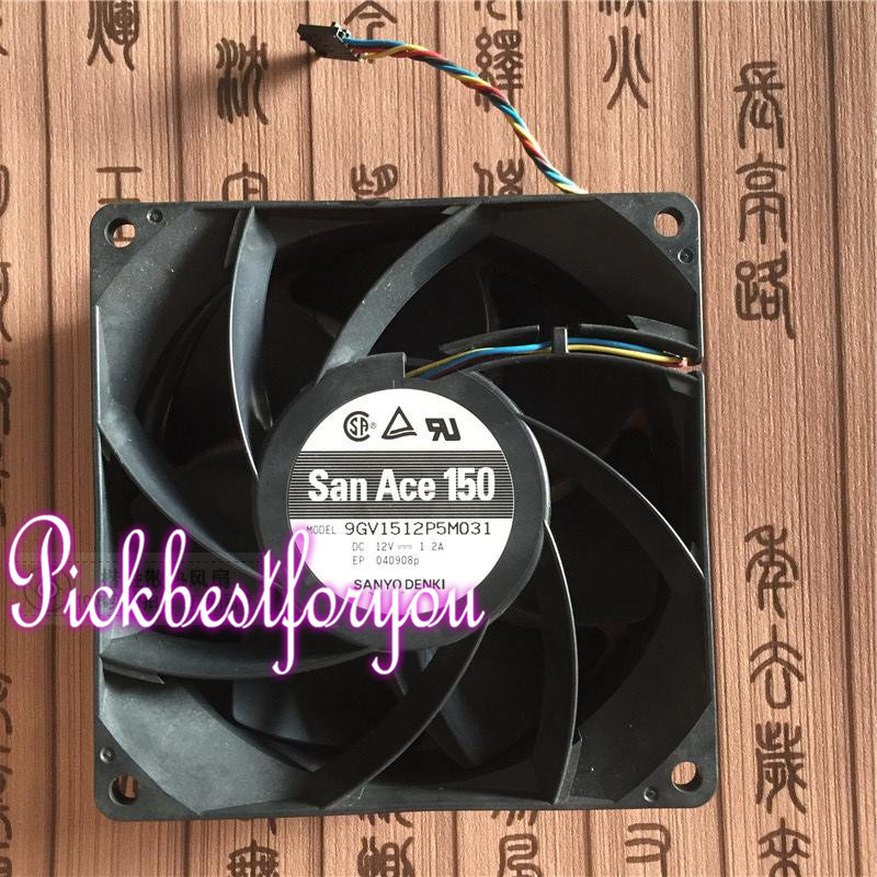 SANYO 9GV1512P5M031 fan 12V 1.2A 15*150*50mm 4wire 5PIN #M2532 QL