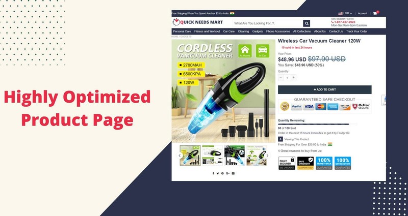 High Potential Shopify store, Readymade Turnkey websites for sale gallery