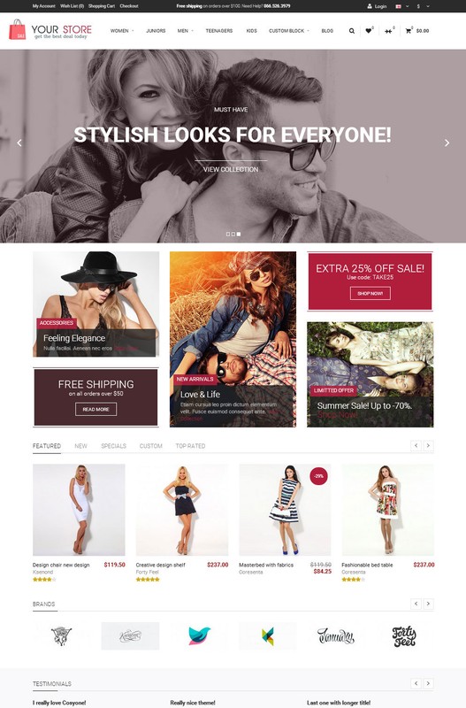 Professional Online Store Ecommerce Website – Multi Vendors