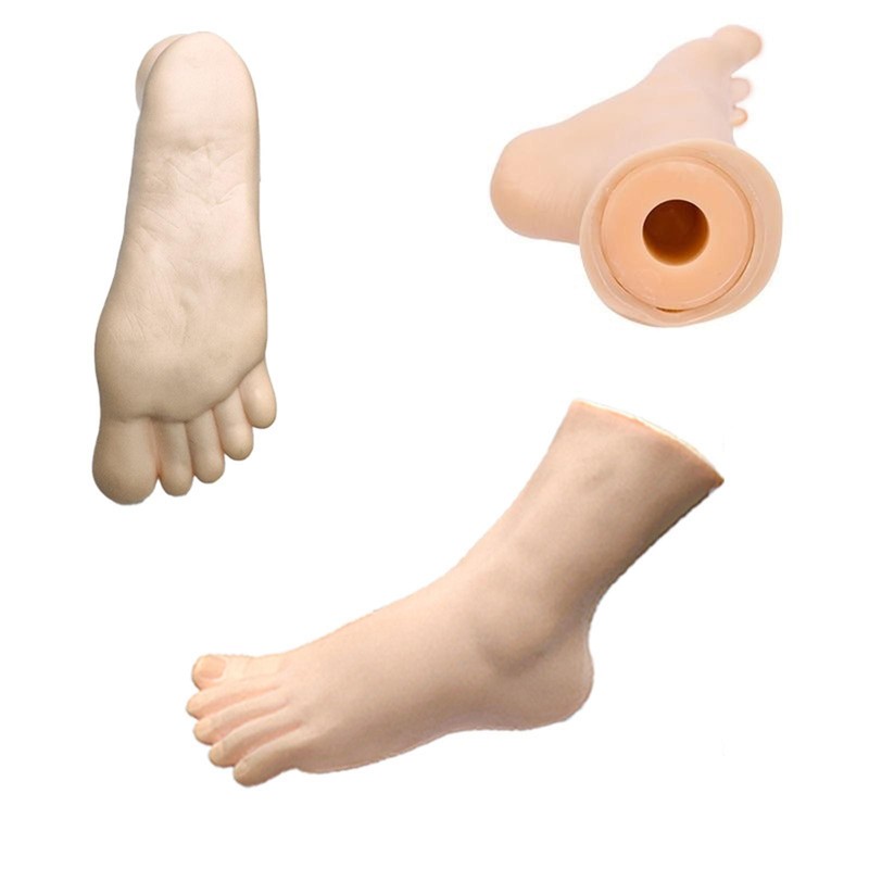 Female Foot Model Women's Sock Display Stand Reusable Left Versatile Manikin for gallery