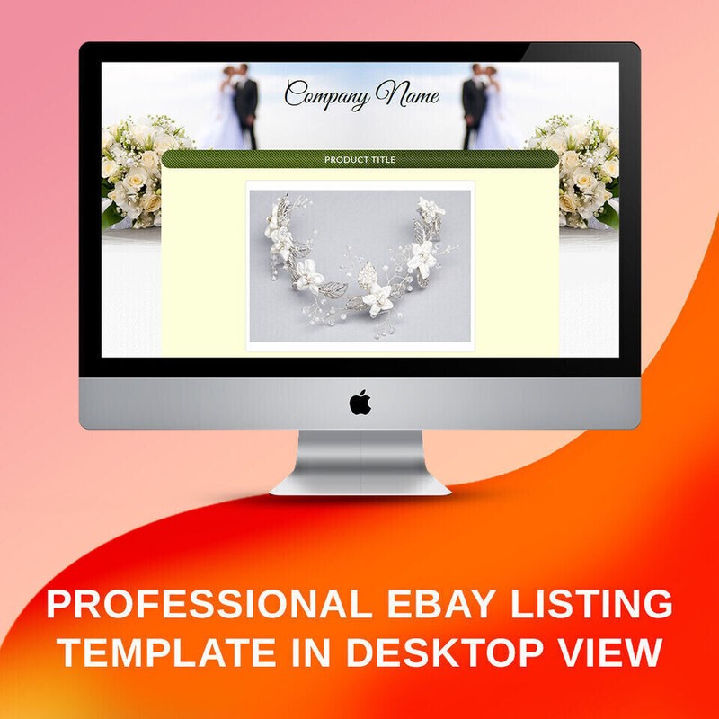 eBay Mobile Responsive HTML eBay Listing Template Auction Template Universal gallery