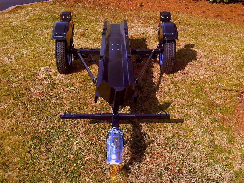 Folding Motorcycle Trailer Portable Collapsible Foldable Used For Single Rail gallery
