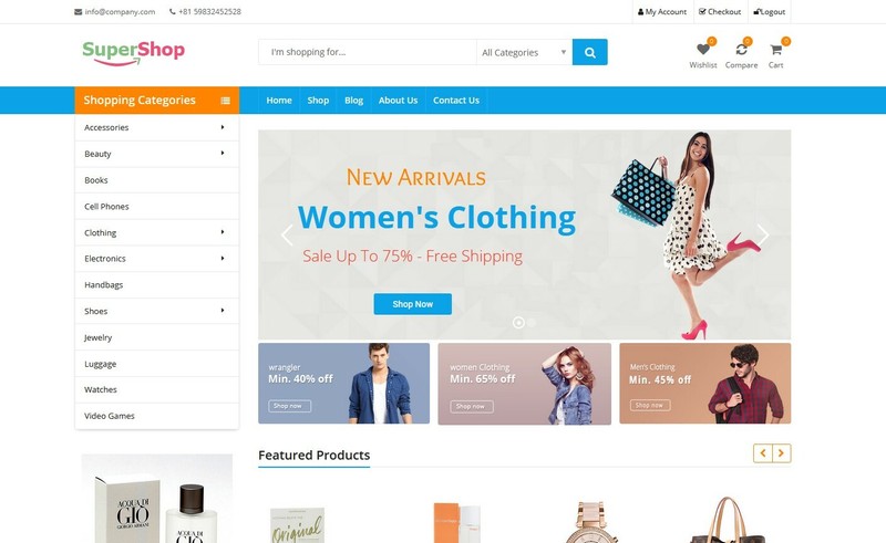 Amazon, eBay Affiliate DROPSHIPPING Website For Sale eCommerce Website