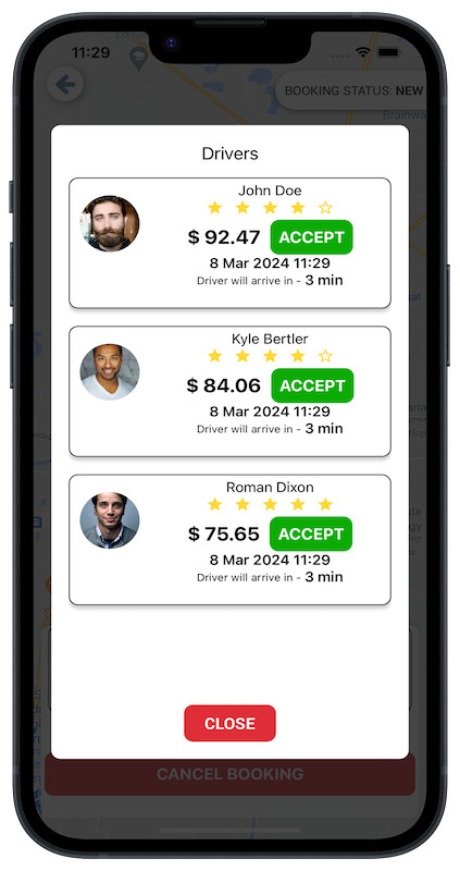 Exicore - Delivery React Native App | Android, iOS | Complete Delivery Solution gallery
