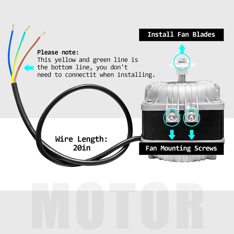 YZF18-25 Fan AC Motor(Copper Wire) 120V 60HZ 18W 1.01A,YZF18-25 Shaded Pole M... gallery