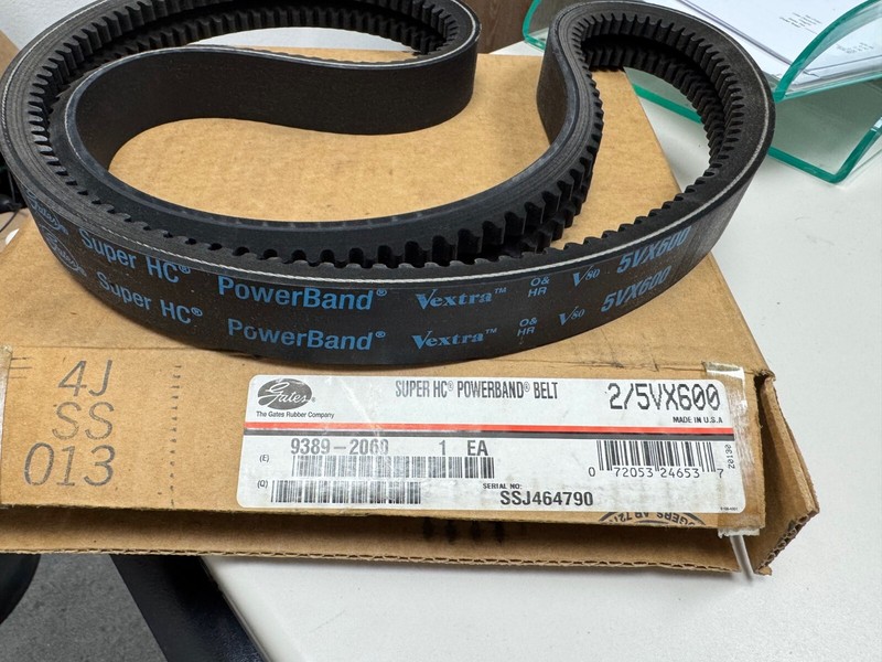 Gates Super HC Powerband Belt 2/5VX600