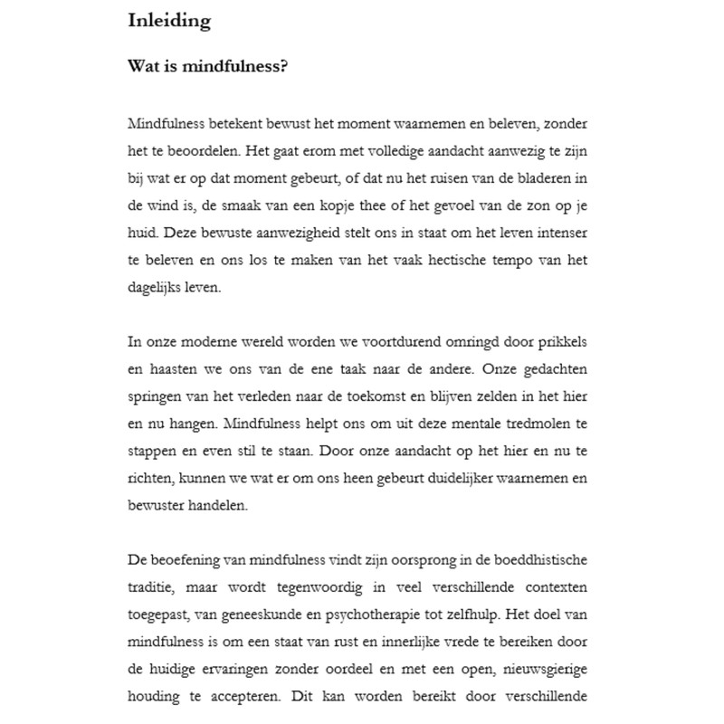 De 9 paden van mindfulness 31k Woorden Exclusive PLR eBook gallery