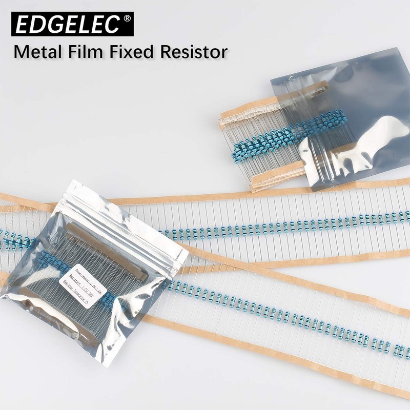 100pcs 3.3 ohm Resistor 1/4w (0.25 Watt) ±1% Tolerance Metal Film Fixed Res gallery