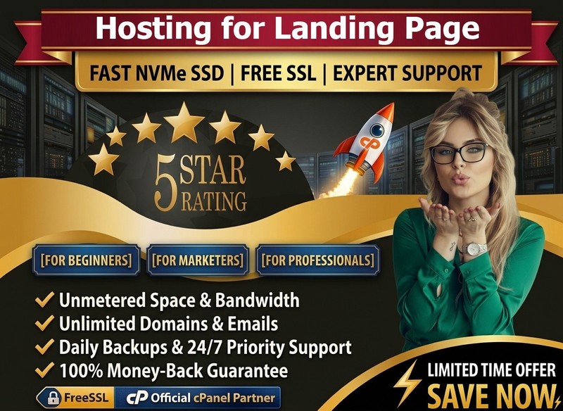 Hosting for Landing Page – ⚡ Speed-Optimized SSD + Emails | Just $14.99/Year! gallery