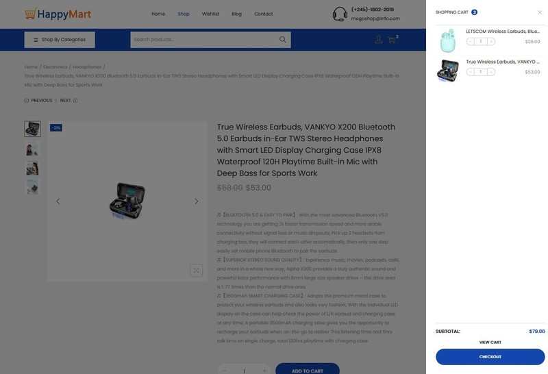 Online Store, Drop Shipping Affiliate Ecommerce Website + Free Hosting gallery