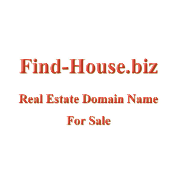 Real Estate Domain Name Find-House.biz for sale