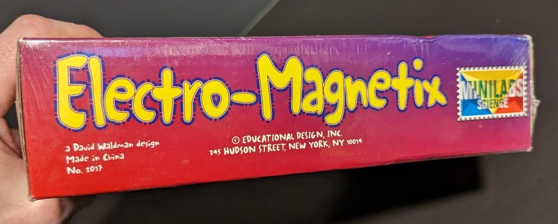 New Electro-Magnetix Science Kit 30 Experiments with Magnets Home School Fun NIB gallery