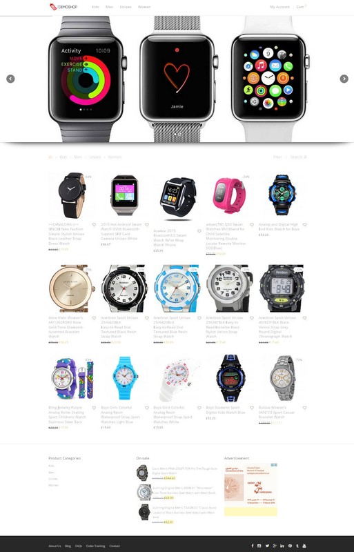 Watch Store – Amazon Affiliate/DropShipping Store on AutoPilot + Free Hosting