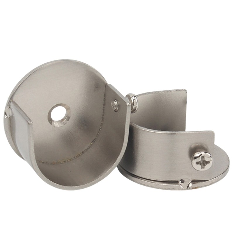 Curtain Rod Bracket Set Wall Mount Curtain Holder Brackets for 28mm Rods Modern